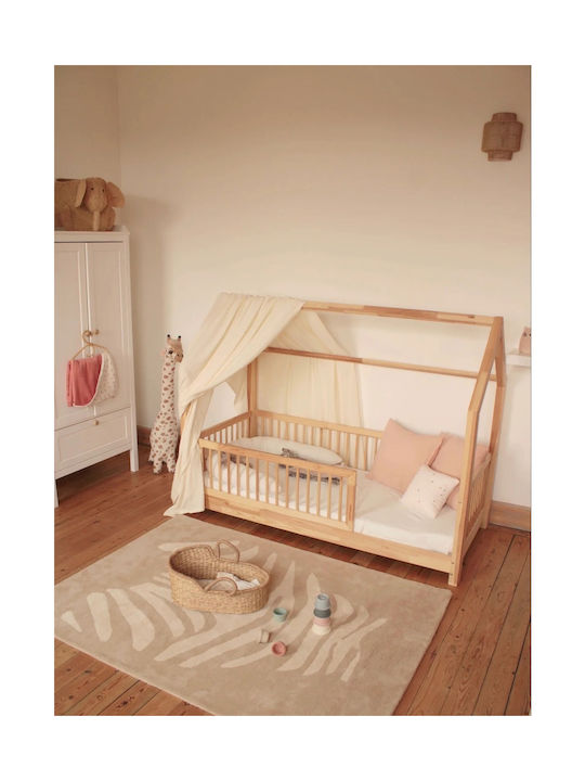 Bleuu Handmade Kids Synthetic Rug 100x130cm