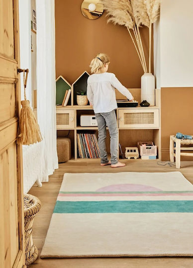 Bleuu Handmade Kids Synthetic Rug 100x130cm