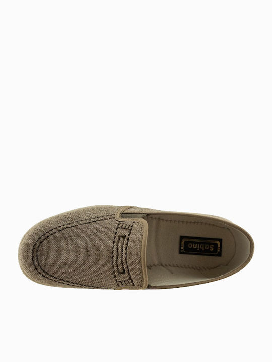 Herren Mokassins in Beige Farbe