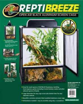 Zoomed Reptilien Terrarium Terrarium Green 92x46x92cm