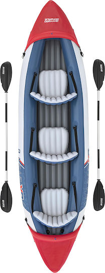 Bestway Hydro Force 65132 Φουσκωτό Kayak Θαλάσσης 3 Ατόμων Πορτοκαλί