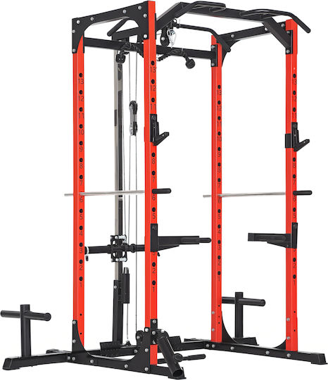 Sportnow Power Rack mit Gewichten