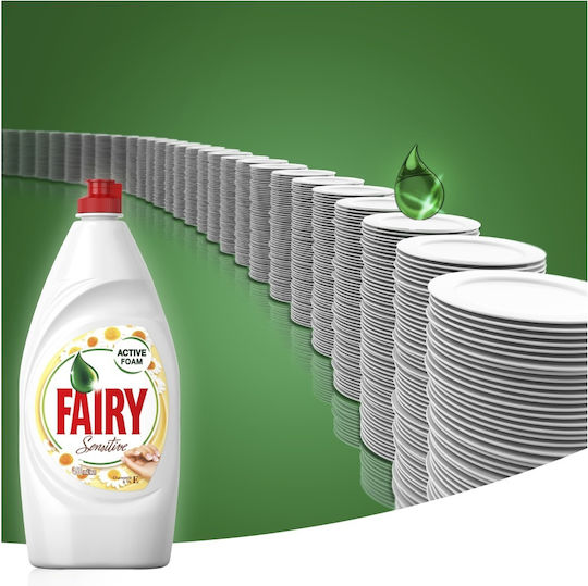 Fairy Sensitive Geschirrspülmittel mit Duft Kamille & Vitamin E 1x450ml