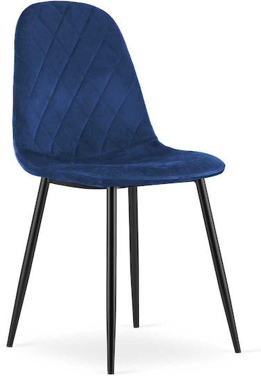 Столове Трапезария Asti 44.5x50.5x87.5бр 2бр Navy Velvet