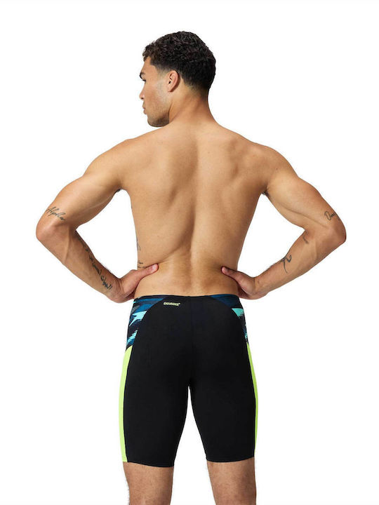 Speedo 00300200334 Renn-Jammer Badeanzug Schwimmen Schwarz