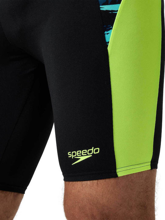 Speedo 00300200334 Renn-Jammer Badeanzug Schwimmen Schwarz