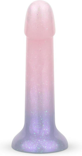 Dildo με Όρχεις και Βεντούζα 17cm