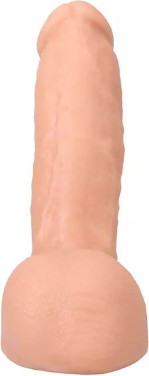 Doc Johnson Ultraskyn Dildo realist cu Scrotum Flesh 23cm