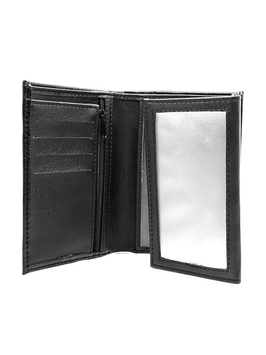Кожен Мъжки Портфейл с RFID Черен