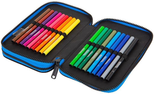 Coolpack Jumper 2 Pencil Case Full with 2 Compartments Multicolored