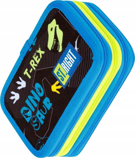 Triple Pencil Case Equipment St.right Pc-05 Dinosaur