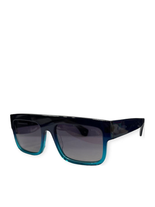 Kypers Bărbătești Ochelari de soare cu Multicolor Cadru și Gri Degrade Polarized Lentilă