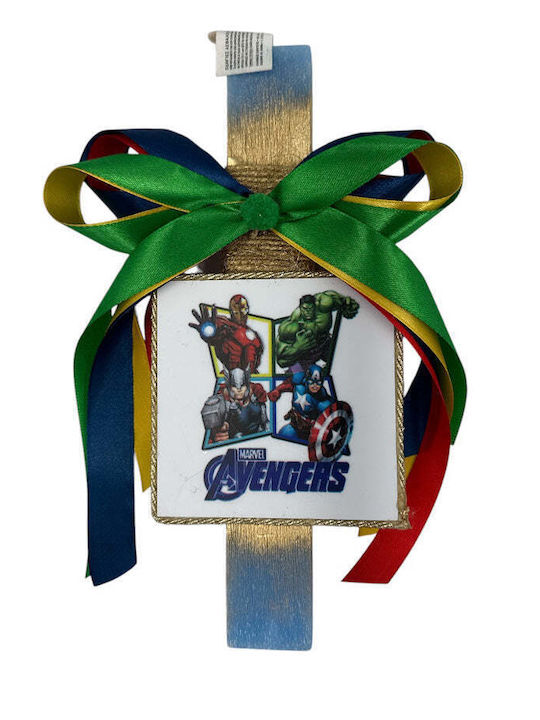 Handgemachte flache Duftkerze Avengers Rahmen 26 cm Handgemachte flache Duftkerze Avengers Rahmen 26 cm