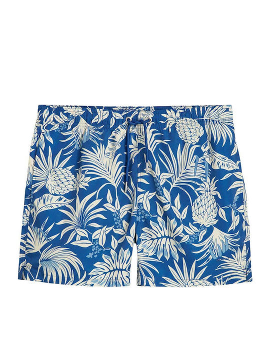 Ανδρικό Μαγιό Σορτς Μπλε Floral