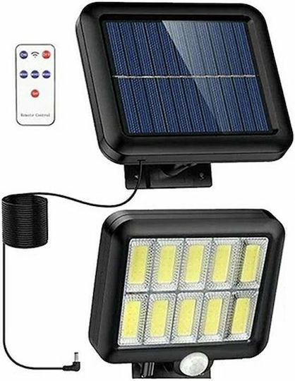 Montat pe perete Lampă Solară 260lm cu Senzor de Mișcare și Telecomandă 15cmx13cmcm