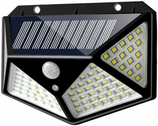 Wandmontiert Solarleuchte 1W 600lm mit Bewegungssensor