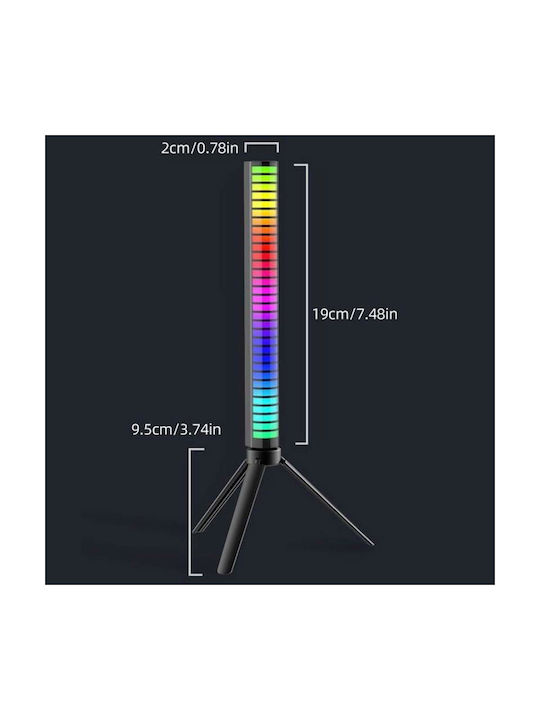 Dekorative Lampe Bar Mehrfarbig