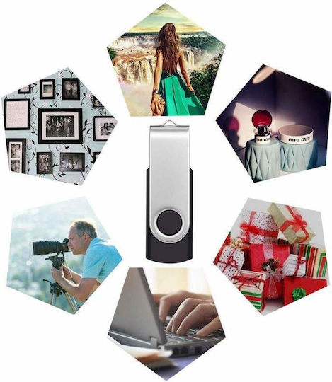 Siks High-speed External Memory Stick 4gb Black