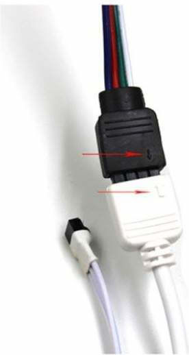LED-Streifen 12V Rot Licht 20m mit Fernbedienung