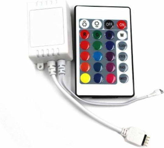 LED-Streifen 12V Rot Licht 20m mit Fernbedienung