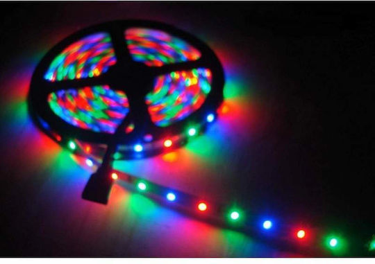 Bandă LED 12V Roșu Lumină 4.5m Tip SMD3528 cu Telecomandă