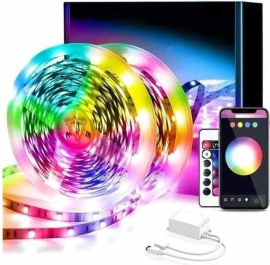 Smart LED Strip Wi-Fi TV RGB Light 10m Type SMD5050 with Remote Control