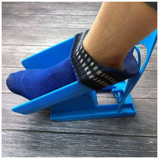 Ajutor pentru șosete Siks Universal Plastic Albastru