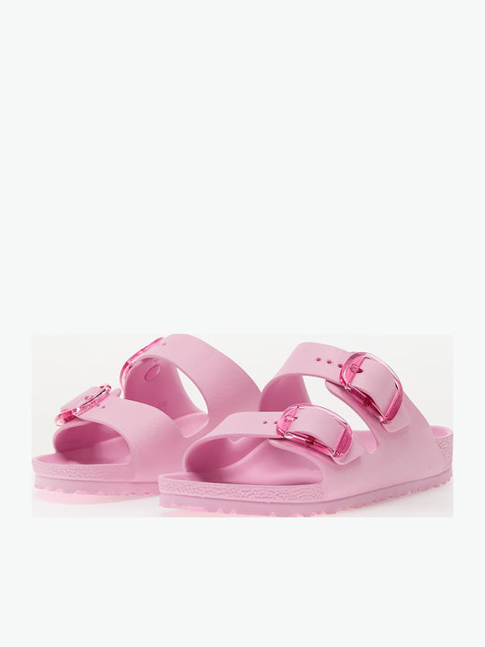 Arizona Big Buckle Flip Flops in Sandal Style in Pink Colour