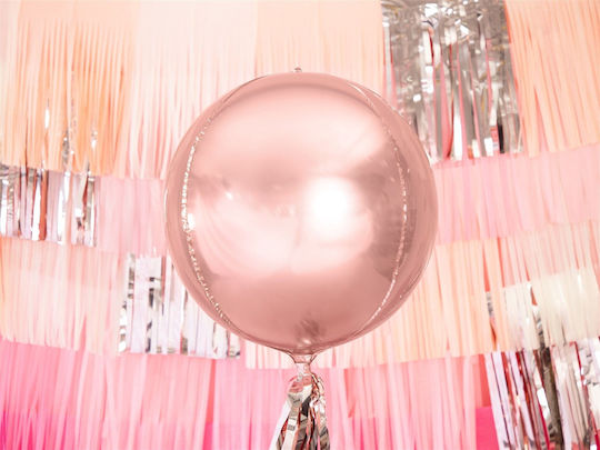 Foil Balloon Round Rose Gold 40cm