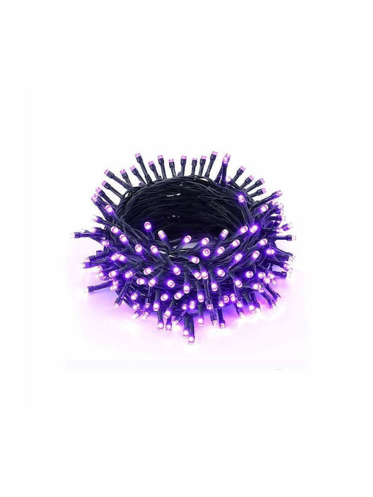 100 Luminite LED 8m. Violet tip Șir 1buc 100 Luminite LED 8m. Violet tip Șir 1buc