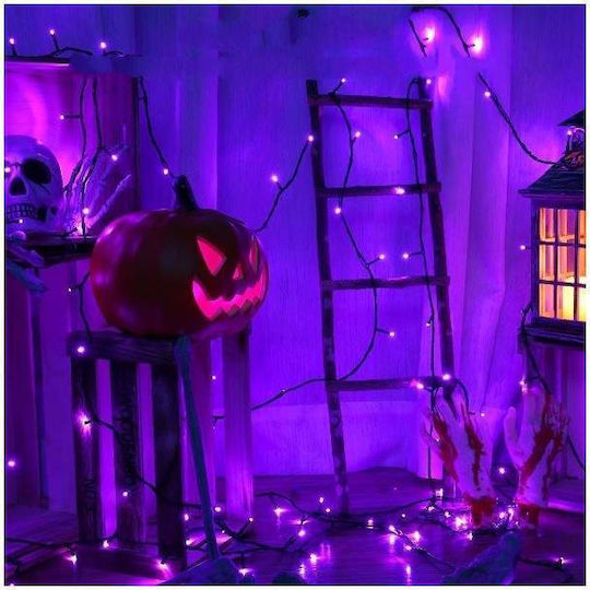 100 Lights LED 8m. Purple in String 1pcs
