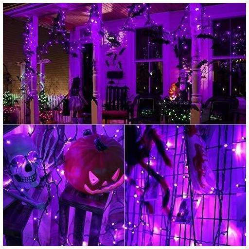 100 Lights LED 8m. Purple in String 1pcs