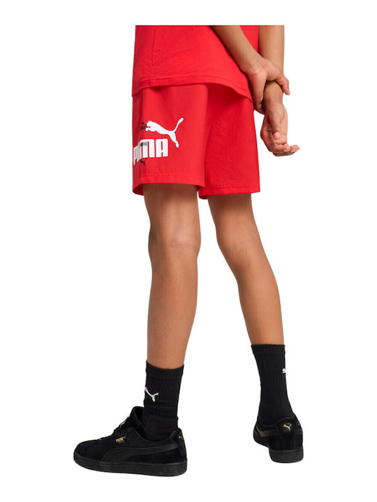 Kids' Athletic Shorts/Bermudas Ess Logo Lab Red