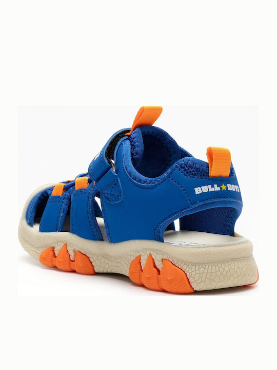 Shoe Sandals with Velcro & Lights Blue