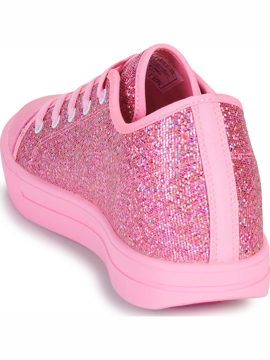 Classic Kinder Sneakers mit Rollen Rosa