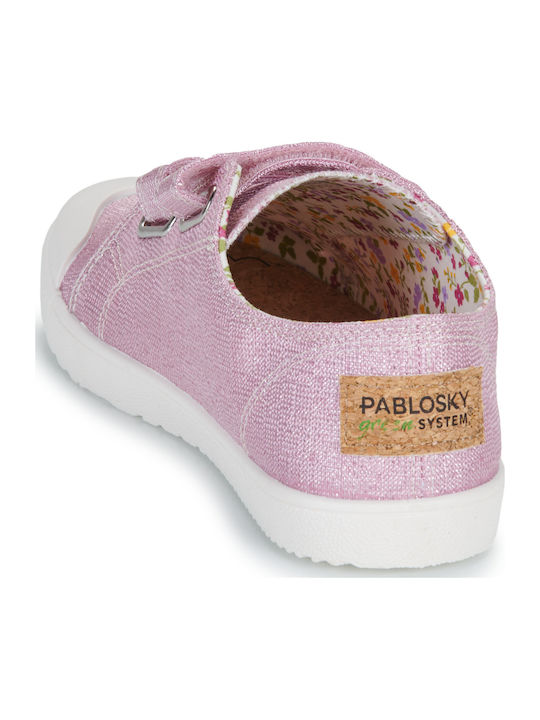 Παιδικά Sneakers με Σκρατς Ροζ