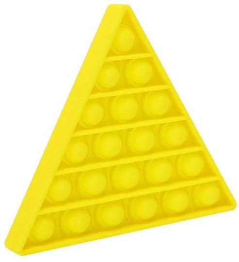 Pop it Fidget Σιλικόνης Κίτρινο