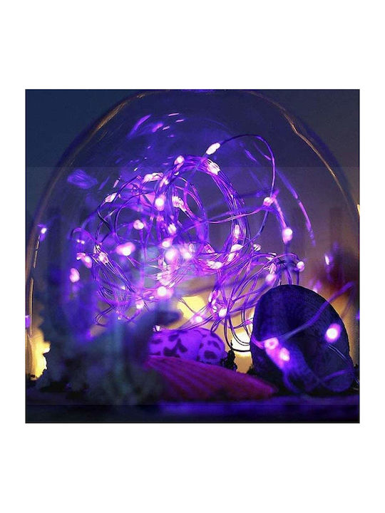 Λαμπάκια LED 5μ. RGB USB σε Σειρά
