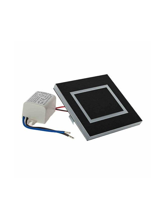 Eko Light Lumină De perete LED Negru