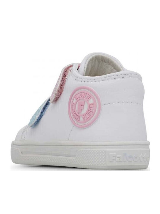 Kids Sneakers High with Scratch White