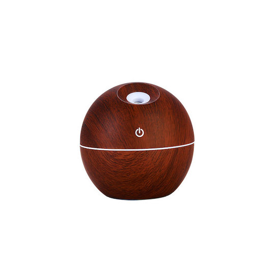 Siks Air Humidifier Aromatherapy Multicolor Led 130ml Brown