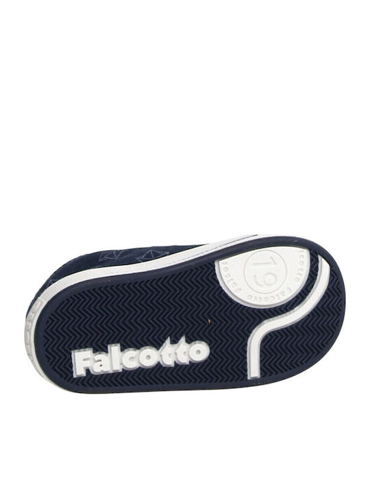 Kids Sneakers High with Scratch Blue