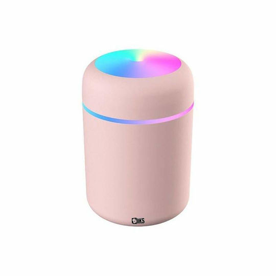 Siks Humidifier Aroma Diffuser Pink 12x7.5 Cm