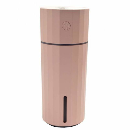 Siks Ultrasonic Humidifier Aroma Diffuser Suitable Home Car Portable Pink