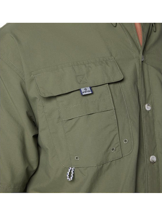 Bahama Ii Short-sleeved Shirt Khaki