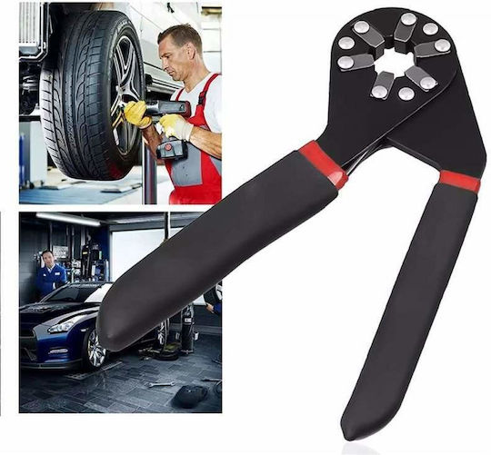 Cheie Universală Bionic Siks 8" Magic Cheie Hexagonală Neagră