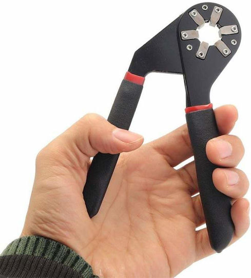 Cheie Universală Bionic Siks 8" Magic Cheie Hexagonală Neagră