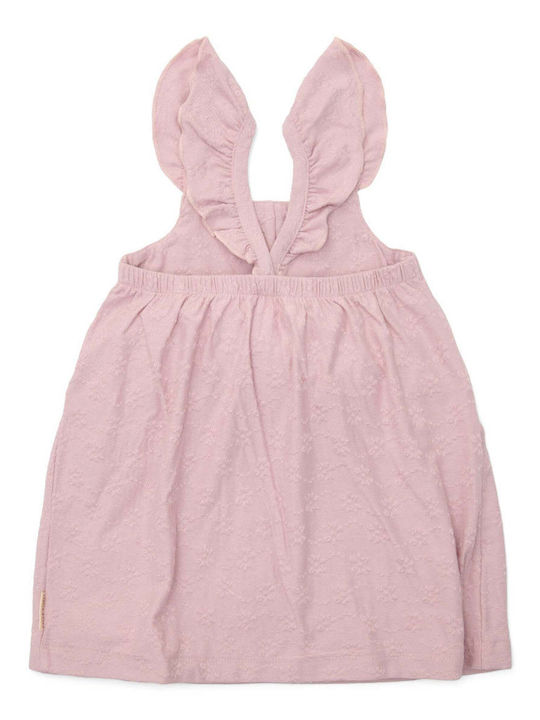 Children's Dress Sleeveless Floral Lilac