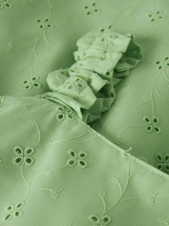 Rochie pentru Copii Fără mâneci Lime Green
