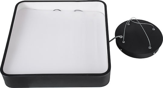 GloboStar Kamala Pendant LED Panel 67W with Warm White Light